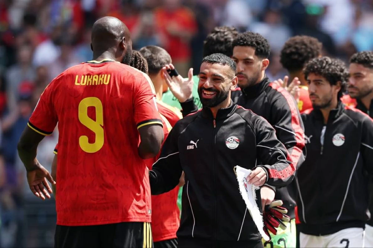 أول تعليق من محمد صلاح بعد تعادل مصر وبلجيكا