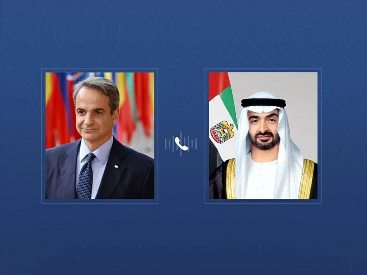 محمد بن زايد ورئيس وزراء اليونان يبحثان التعاون والتطورات الإقليمية