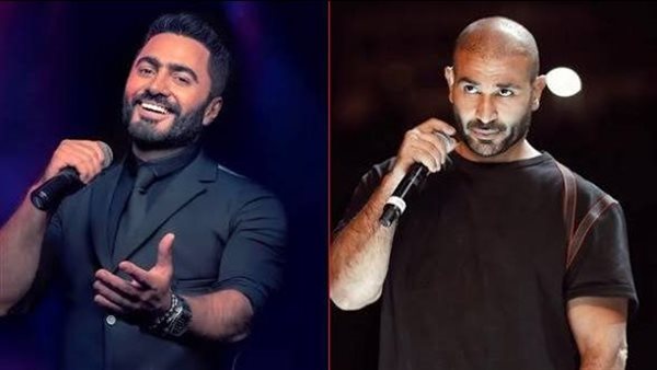 أحمد سعد وتامر حسني يشعلان حفل استقبال منتخب مصر بالساحل بأغنية “حلوة يا بلدي” (فيديو)