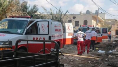 غزة: تحذير من شلل تام في منظومة النقل والإسعاف بسبب منع إدخال الإطارات وقطع الغيار