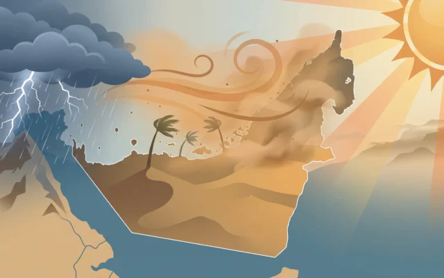 طقس الثلاثاء.. أمطار رعدية ورياح مثيرة للغبار تضرب مناطق واسعة من المملكة