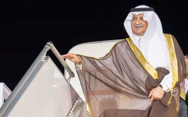 ‎الأمير فهد بن سلطان يصل إلى تبوك