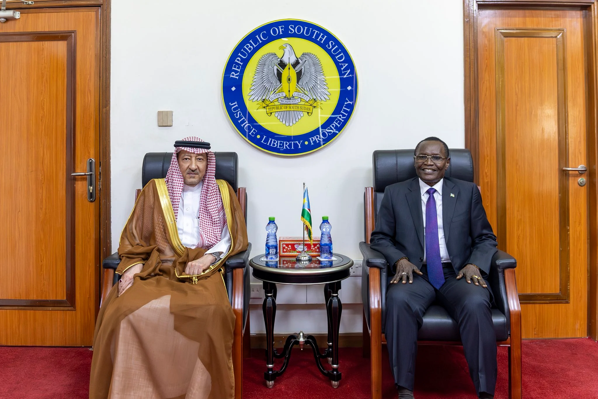 نائب وزير الخارجية يجري لقاءات رفيعة في جنوب السودان