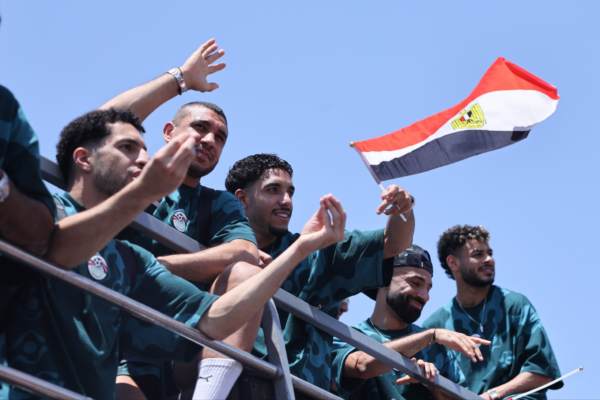 استقبال تاريخي لمنتخب مصر بعد المشاركة في المونديال