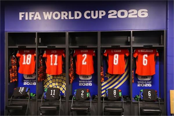 كأس العالم 2026.. شاهد غرفة ملابس منتخب مصر قبل مواجهة الأرجنتين 