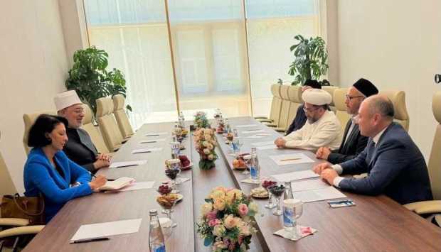 مفتي الجمهورية يدعو أوزبكستان إلى تعزيز التعاون في نشر ثقافة السلام ومواجهة التطرف