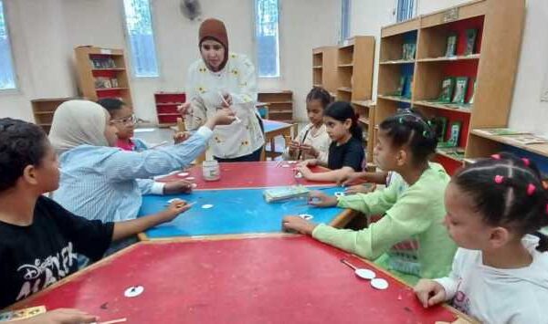 ورش إبداعية وحكي ضمن الأنشطة الصيفية بمكتبة البحر الأعظم بالجيزة