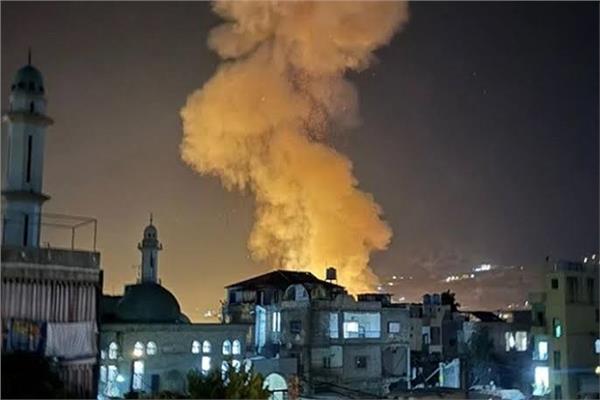 ضربة إسرائيلية تستهدف النبطية الفوقا في جنوب لبنان