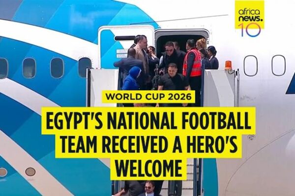 «استقبال الأبطال».. أفريكانيوز تسلط الضوء على فرحة المصريين بإنجاز الفراعنة