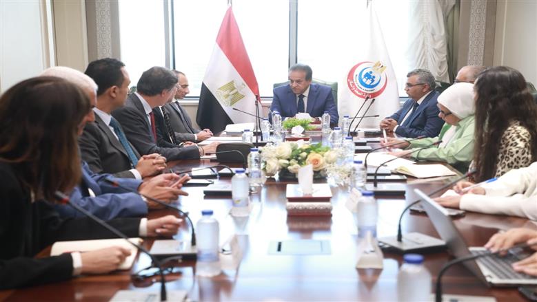 وزير الصحة يبحث مع «إيني» الإيطالية خطة تطوير مستشفى هليوبوليس الجديدة