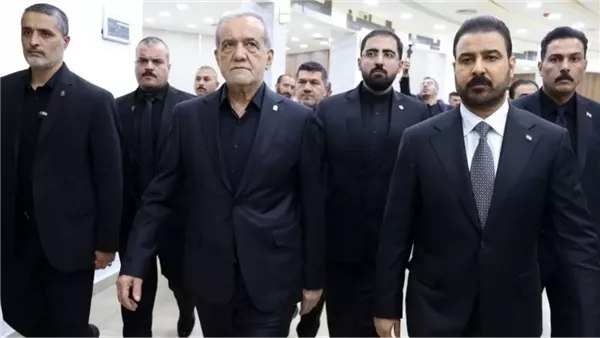 مسعود بزشكيان يغادر العراق عائدا إلى إيران بعد الضربات الأمريكية