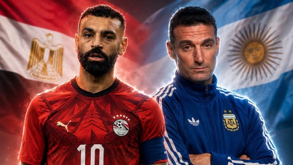 من دواعي سرورنا اللعب أمامه.. إشادة أرجنتينية بصلاح قبل مواجهة منتخب مصر