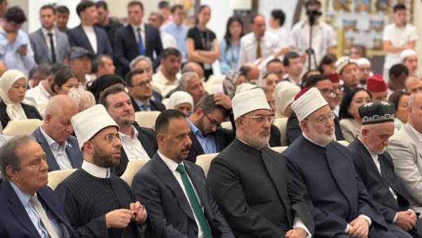مفتي الجمهورية يشهد إعلان البيان الختامي للمؤتمر الدولي بسمرقند عن الحضارة الإسلامية
