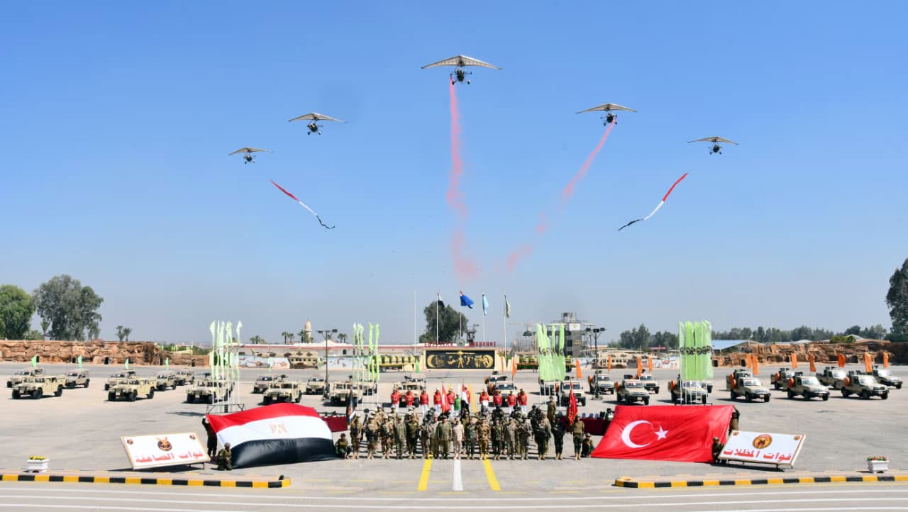 انطلاق فعاليات التدريب المصرى التركى المشترك «العُقاب الذهبى – GOLDEN EAGLE»