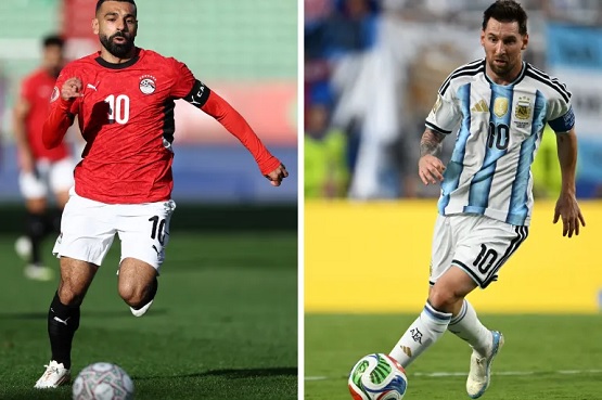 صلاح يبحث عن الانتصار الأول أمام ميسي
