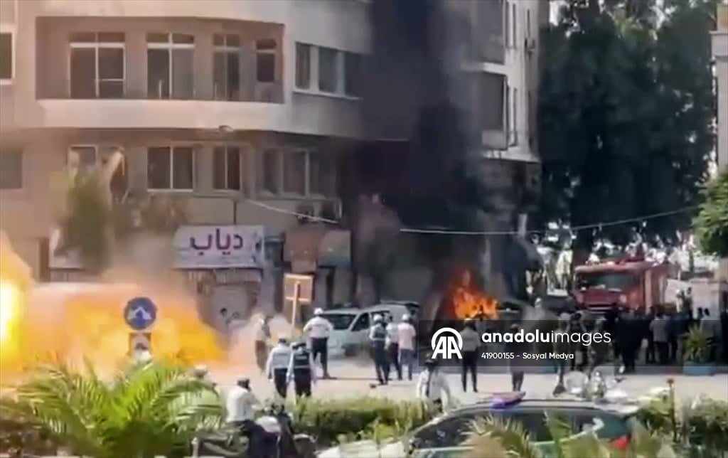 الداخلية السورية: موقع انفجار دمشق يقع خارج النطاق الأمني المخصص لمقر إقامة ماكرون