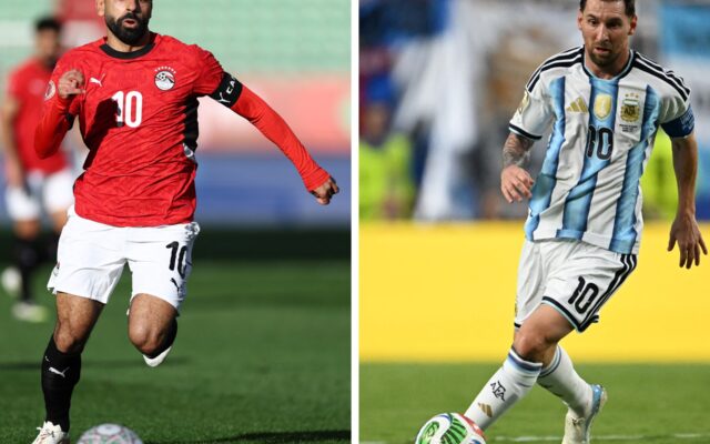 الملك يواجه الفرعون.. صلاح وميسي يلتقيان في رقصة مونديالية أخيرة | رياضة