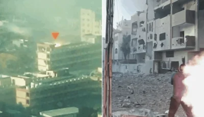 القسام تنشر مشاهد مصورة لاشتباكات الشيخ رضوان بغزة