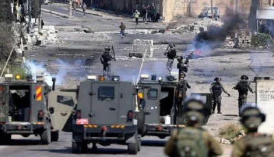 اشتباكات بين مقاومين فلسطينيين والاحتلال في مخيم بلاطة شرق نابلس