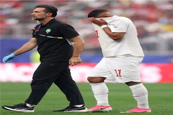 اصابة صيباري تربك المغرب امام كندا وخروج مبكر يفرض دخول رحيمي