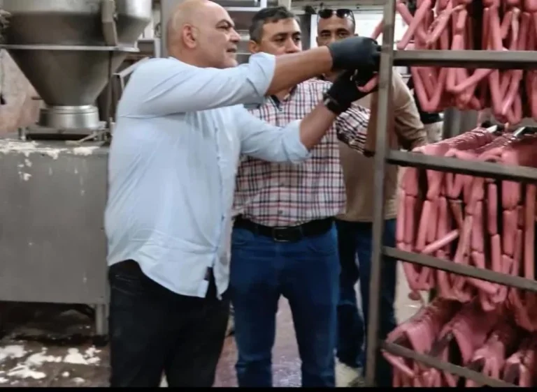ضبط 125 طنا و188 كجم من اللحوم المخالفة في يونيو