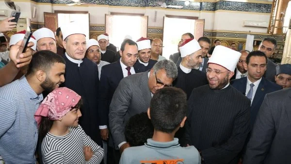 وزير الأوقاف يتفقد تصفيات دولة التلاوة بمسجد النصر بالدقهلية