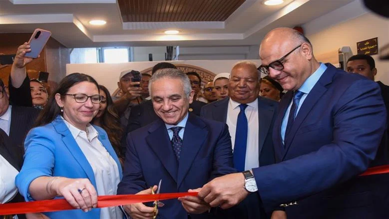 وزير العدل يفتتح المحكمة النموذجية الصديقة للطفل بشرق الاسكندرية