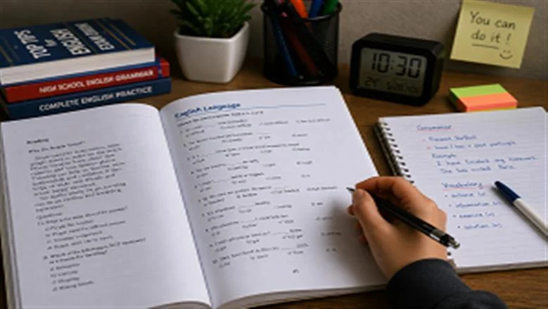 تفاصيل امتحان اللغة الإنجليزية 2026