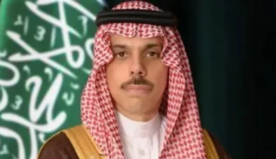 فيصل بن فرحان يبحث مع تاجاني حل الدولتين وامن الملاحة