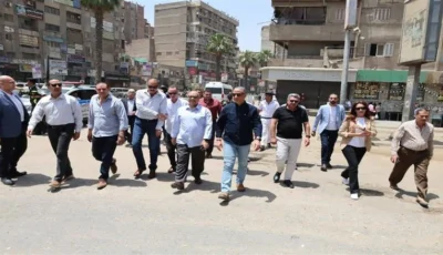 الجيزة: مصادرة 417 إشغالا بحي العمرانية في حملات موسعة بالمحافظة
