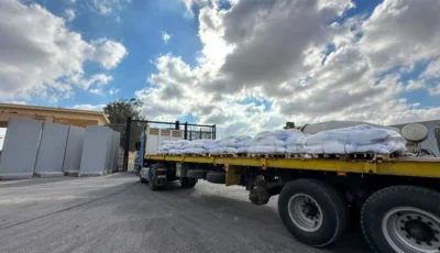 الهلال الأحمر يرسل قافلة زاد العزة 234 بمساعدات لغزة