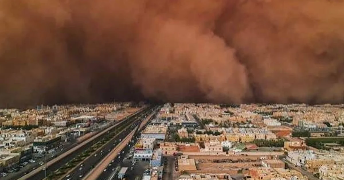 45 ساعة غبار في الإقليم خلال يوم واحد وإيران في المقدمة بـ32 ساعة