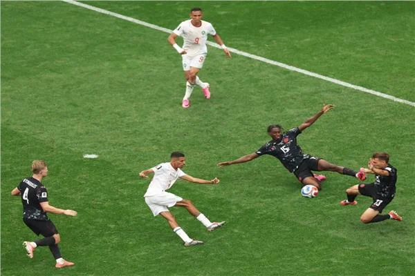 مغرب - أوناحي يقود المغرب بثنائية امام كندا في ثمن نهائي كاس العالم