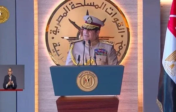 السيسي من الأوكتاجون: مصر لن تنحني إلا لله ولن تسمح بالمساس بأمنها القومي