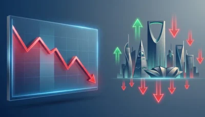 تاسي يتراجع 86 نقطة ويغلق عند 10715 بتداولات 4.4 مليار ريال