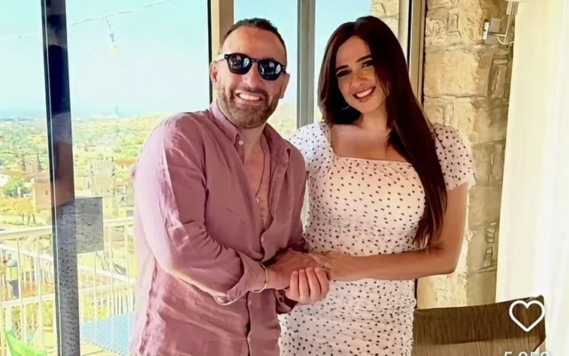 ياسمين عبد العزيز تكشف صورة جديدة مع أحمد السقا من فيلم خلي بالك من نفسك