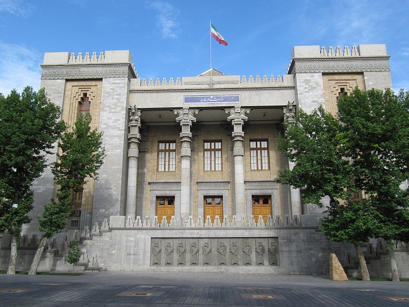 The Iranian foreign ministry condemns the reimposition of US oil sanctions and warns of measures to protect its interests