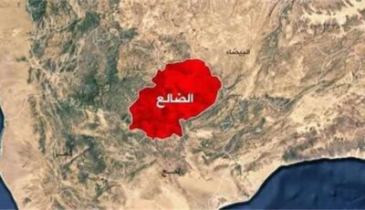 المشهد اليمني – إصابة مواطنين اثنين ولاجئ صومالي بقصف مسيّر وقصف عشوائي مكثف للحوثيين شمال الضالع
