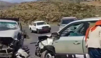 المشهد اليمني – كاميرات المراقبة توثق الكارثة.. تفاصيل حادث مروع يهز محافظة المحويت وهذا مصير الركاب!