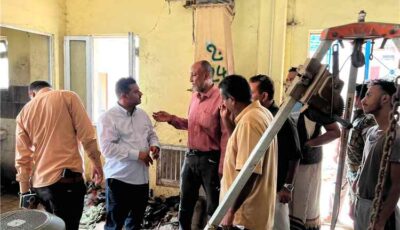 المشهد اليمني – معاوية و حداديتفقدان جاهزية مضخات الصرف الصحي في الشيخ عثمان بعدن