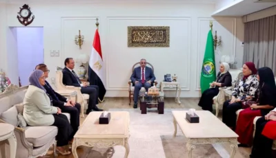 محافظ الإسماعيلية ورئيس هيئة الرقابة الصحية يبحثان سبل التعاون