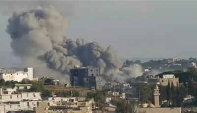غارتان إسرائيليتان على بلدة المنصوري ومحيطها في قضاء صور جنوبي لبنان