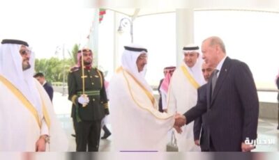 الرئيس التركي يصل جدة