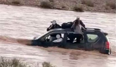 المشهد اليمني – فرحة لا توصف في تعز.. كيف حولت الأمطار الغزيرة شوارع المدينة إلى لوحة فنية؟