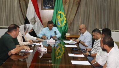 محافظ القليوبية يبحث مع مستقبل مصر استغلال الجزيرة الوسطى بالخصوص