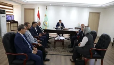 وزير الزراعة يبحث مع رجال أعمال أتراك فرص الاستثمار