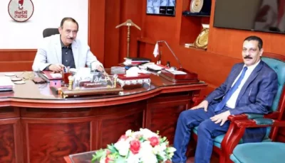 محافظ سوهاج يستقبل وكيل وزارة العمل الجديد بالمحافظة