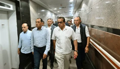 مدبولى يتفقد أعمال تنفيذ مشروع مستشفى السنطة المركزي الجديد