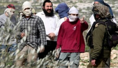 مستوطنون يهاجمون صحافيين في الضفة الغربية المحتلة