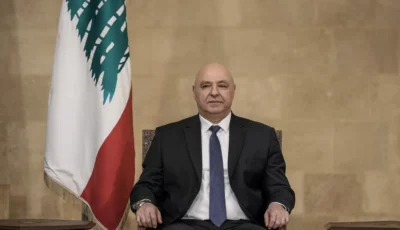 رئيس لبنان يبحث مع رئيس لجنة الميكانيزم آليات تنفيذ بنود الاتفاق